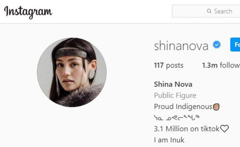 Indigenous influencers put a spotlight on culture Social media has become the modern outlet of storytelling for creators like @Shinanova to share Indigenous traditions and issues.