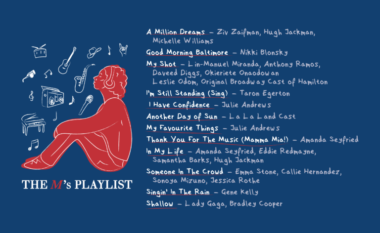 The M’s Playlist — Elisa’s Optimistic October An uplifting take at a dark and spooky month through musicals.