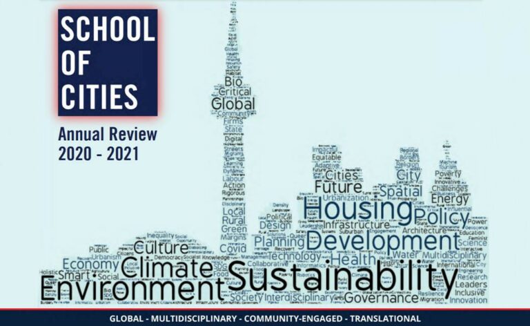 School of Cities release report on upcoming projects and initiatives An annual report released in December 2021 provides a brief outlook on the new 2022 year with 13 new projects.