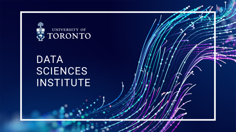 Changing the world with data sciences The Data Sciences Institute at UTM has organized several events to discuss data analysis findings and to introduce students to the world of data sciences, a wide-reaching and multidisciplinary field of study.