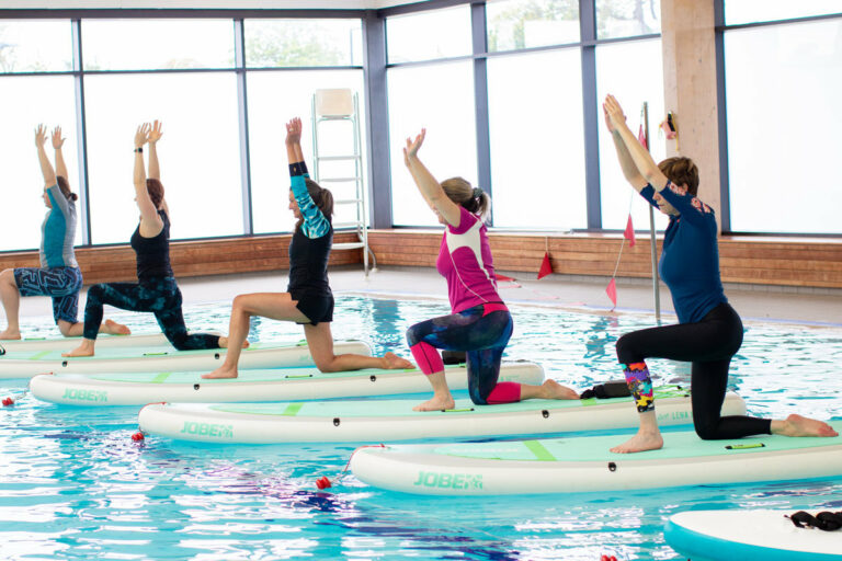 UTM’s gym aquatics program makes a splash this winter Program coordinator Chrissy Seehaver talks about the new stand-up paddleboarding group fitness class at the RAWC. 