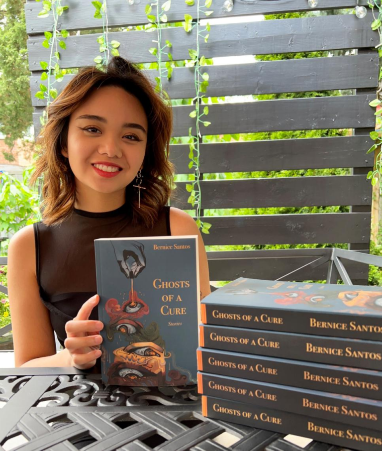 UTM alumna Bernice Santos is a Whistler Independent Book Awards 2023 finalist Santos blurs the lines between reality and illusion in Ghosts of a Cure. She talks about what inspired her to write the book. 