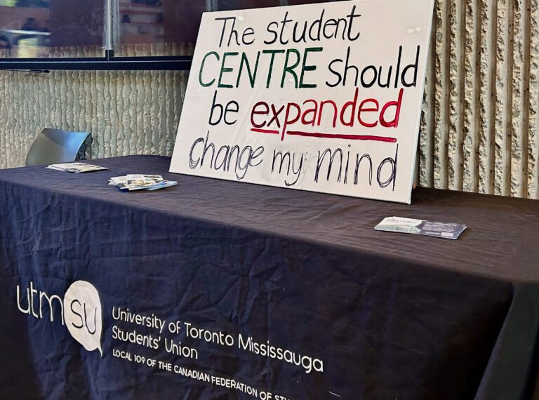 A larger Student Centre for a larger student body The UTMSU will be holding a referendum from November 6 to 9, where students will be campaigning for or against changes to incidental fees for the Student Centre Expansion. 