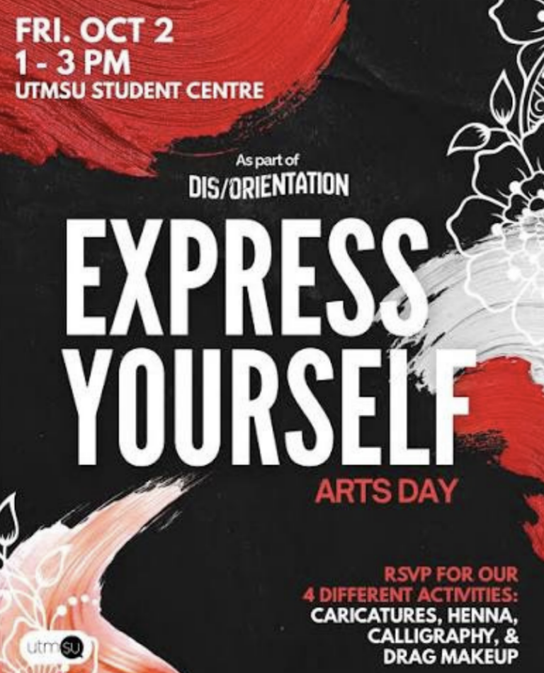 The UTMSU presents: Express Yourself